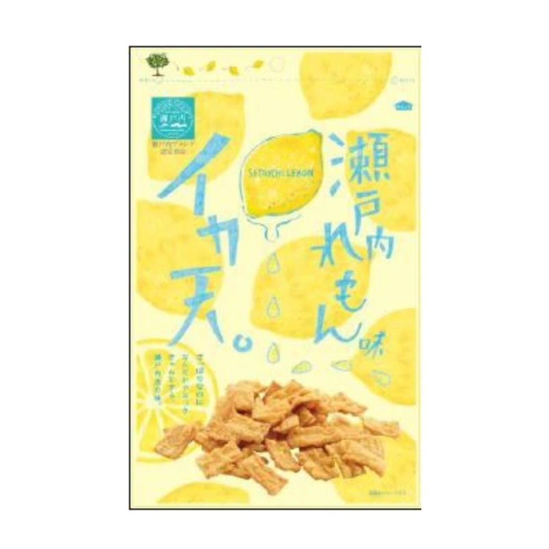 【1組】魷魚天婦羅瀨戶內檸檬味65g(一組12入)