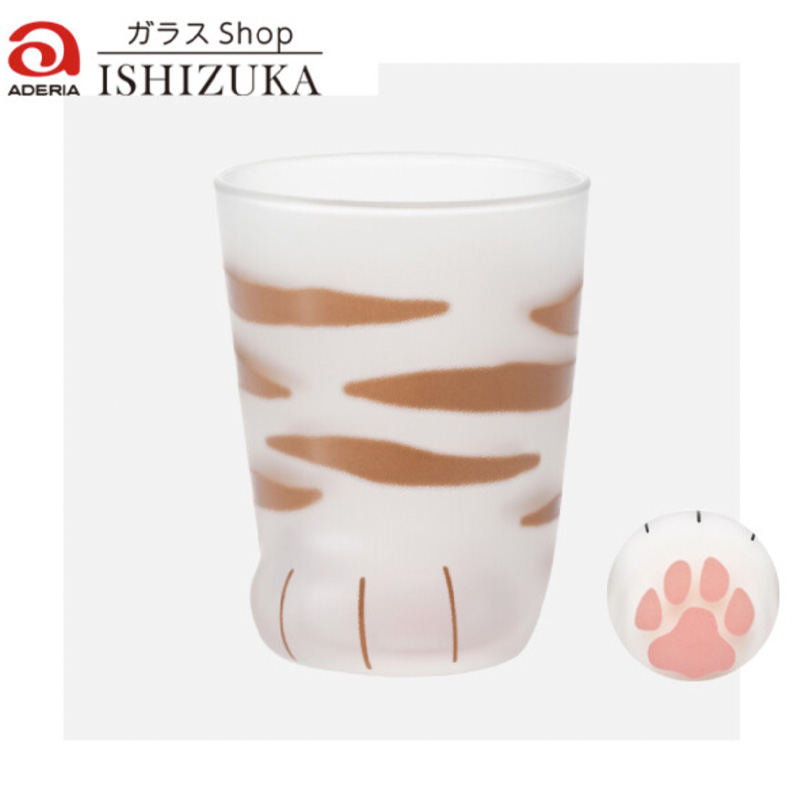 【1組】石塚玻璃 ADERIA coconeco 貓腳玻璃杯(一組6入)