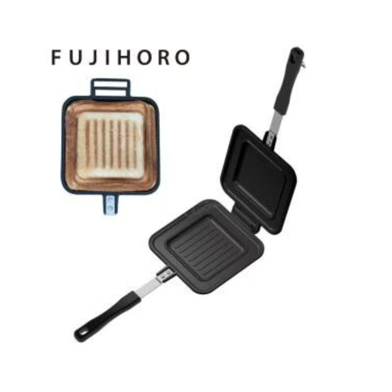 【1組】 FUJIHORO富士琺瑯熱壓-三明治吐司烤盤(一組1入)